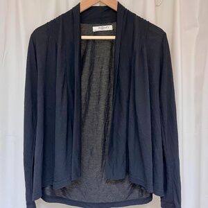 Romy black cardigan nwot